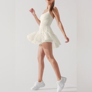 POPFLEX Corset Pirouette Dress - Coconut Cream
Size: L